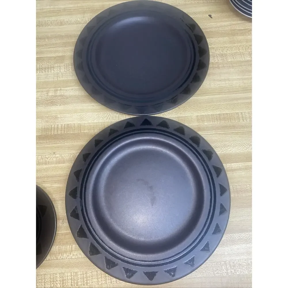Lot Of 10 Pfaltzgraff Midnight Sun Various Bowls Plates Discontinued